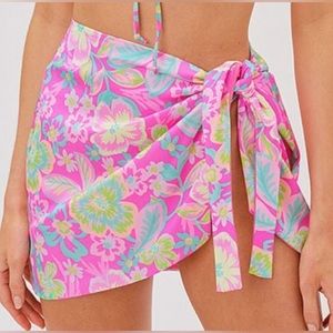 For Love & Lemons Lizzy Floral Skirt Coverup